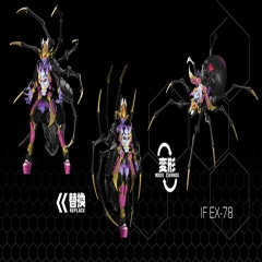 [DEPOSIT ONLY] IRON FACTORY EX-78 BLACKARACHNIA SAMURAI EDITION