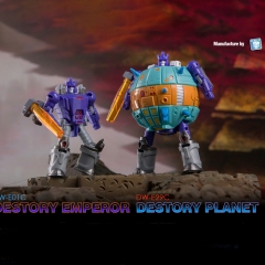 [DEPOSIT ONLY] DR.WU DW-E01C DESTROY EMPEROR & DW-E29 DESTROY PLANET JAPANESE VERSION SET OF 2