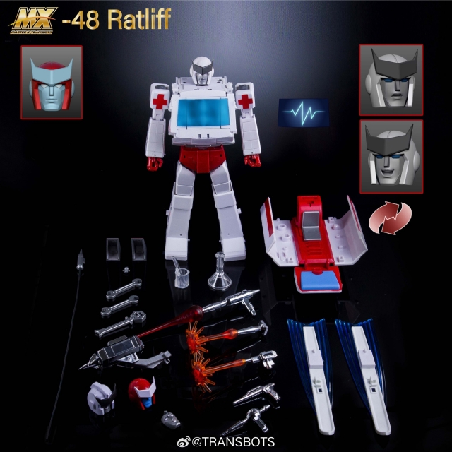 [DEPOSIT ONLY] X-TRANSBOTS - MX-48 RATLIFF