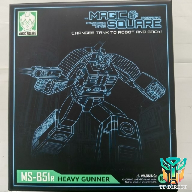Magic Square MS-B51R Heavy Gunner Repainted Version