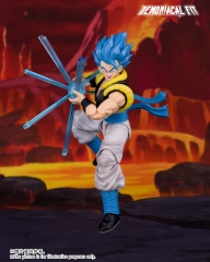 Demoniacal Fit Dragon Ball Hero Waltz Blue Hair Gogeta Action Figure