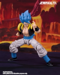 Demoniacal Fit Dragon Ball Hero Waltz Blue Hair Gogeta Action Figure