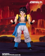Demoniacal Fit Dragon Ball Hero Waltz Blue Hair Gogeta Action Figure