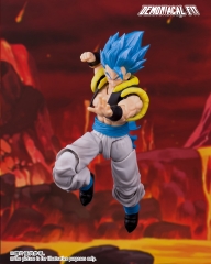 Demoniacal Fit Dragon Ball Hero Waltz Blue Hair Gogeta Action Figure