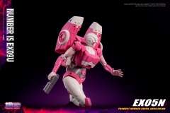 Mod Fans - EX-05N Arc - Pearlescent Pink with Gray Waist