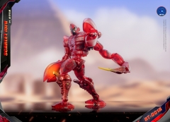 Robot Toys RT-D01R Transformer Beast Wars Lord Venatagon Scorponok Red Transparent Version