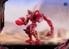 Robot Toys RT-D01R Transformer Beast Wars Lord Venatagon Scorponok Red Transparent Version