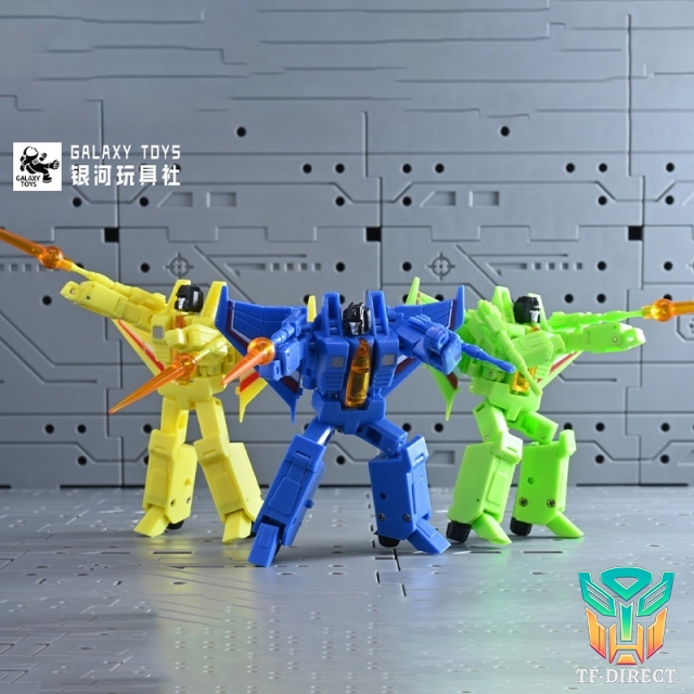 Galaxy Toys MINI12A Nove Storm & MINI13A Ion Storm & MINI14A Acid Storm Set of 3