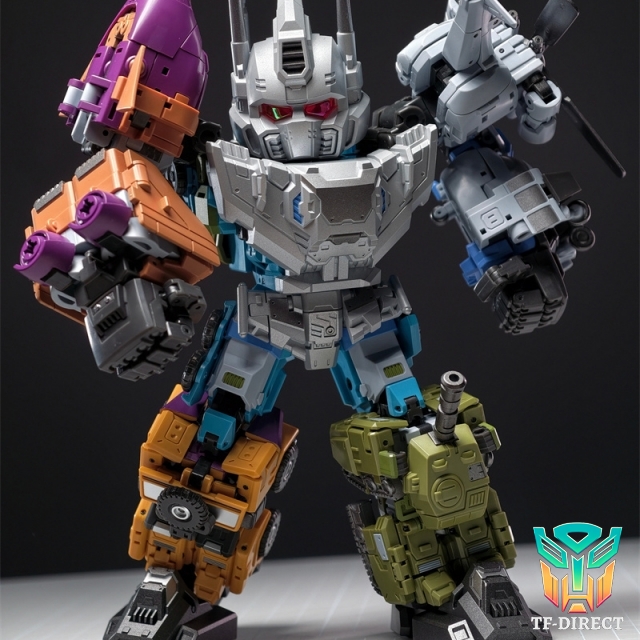 JiGuangMao Toy Steel Kiddy Party JGM-SKP03 Mini-Bruty Bruticus Set of 5