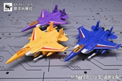 Galaxy Toys MINI12B Sunstorm & MINI13B Bitstream & MINI14B Hotlink Set of 3