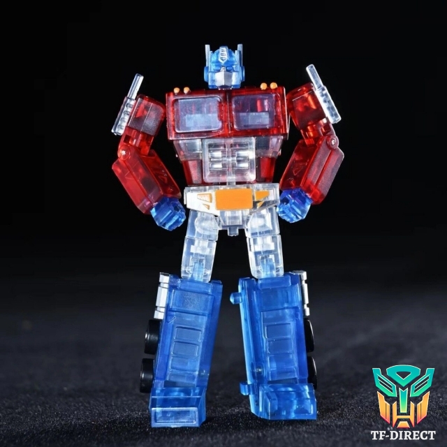 Galaxy Toys MINI01C Leader King Optimus Prime Transparent Version