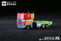 Galaxy Toys MINI01A Leader King Optimus Prime Bump of Chicken Variant Version