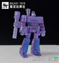 Galaxy Toys MINI08S Destroyer Megatron Purple Transparent Version