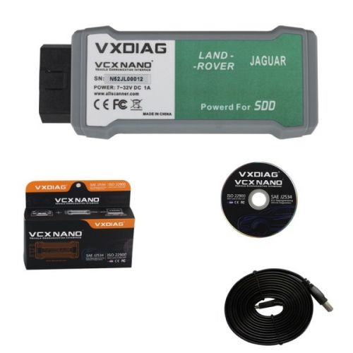 VXDIAG VCX NANO for Land Rover and Jaguar Software V141