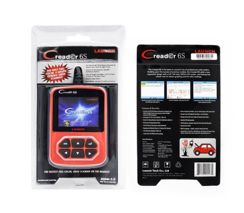 Launch X431 CReader 6S Generic OBDII Code Reader Scanner EU&American Version Launch CReader VI Plus CR6S