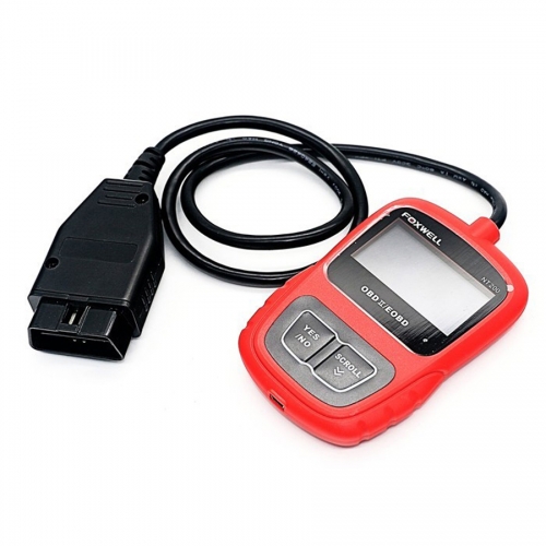 Foxwell CAN OBDII/EOBD Code Reader NT200 Support Multi-Languages and Update Free Lifetime