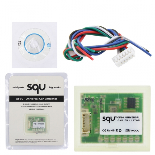 2019 SQU OF80 Car Emulator Supports IMMO/Seat Occupancy Sensor/Tacho Programs Car Emulator SQU OF80 OF68 OF96 for MB/BMW