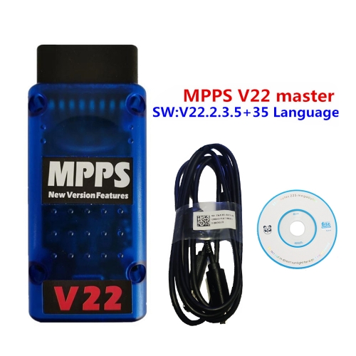 MPPS v13 V22 Master Unlock Version MPPS V21 V18 ECU Programmer OBD2 Car Chip Tuning Tool MAIN Multiboot Breakout Tricore Cable