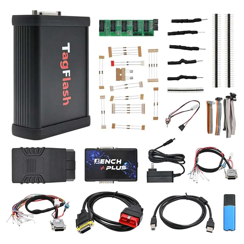 TagFlash ECU Programmer BENCH / OBD / BOOT / BDM / JTAG mode Full reading TCU (MICROEEROM)