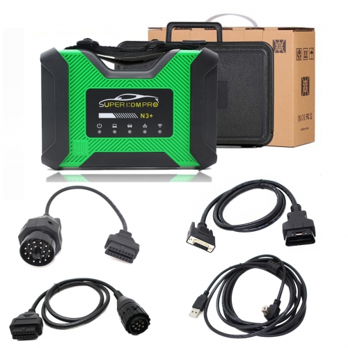 SUPER ICOM PRO N3+ New SUPER BMW MB PRO N3 Diagnostic & Programming Diagnosis Scanner Tools DOIP + J-2534 WIFI