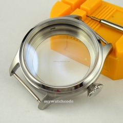 47mm stainless steel CASE fit 6497 6498 hand winding movement watch CA06