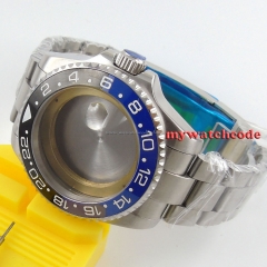 43mm sapphire glass caremci bezel Watch Case fit 2824 2836 MOVEMENT C58