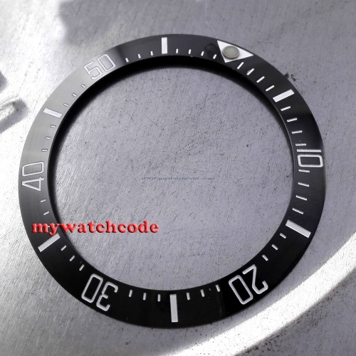 39.7mm black ceramic bezel insert made by parnis factory B9