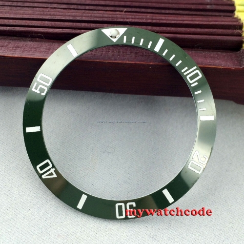 38mm ceramic green olive bezel insert for 40mm sub parnis mens watch B8