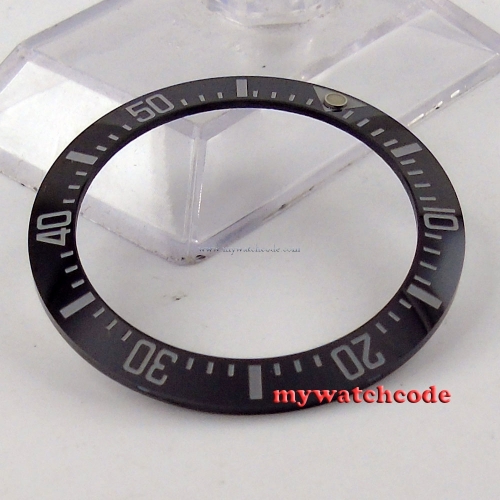 40.7mm black ceramic bezel insert made by parnis factory B19