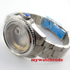 43mm sapphire glass sub Watch Case fit ETA 2824 2836 MOVEMENT C101