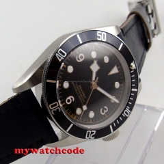 41mm corgeut black sterile dial Sapphire Glass miyota automatic mens Watch P72