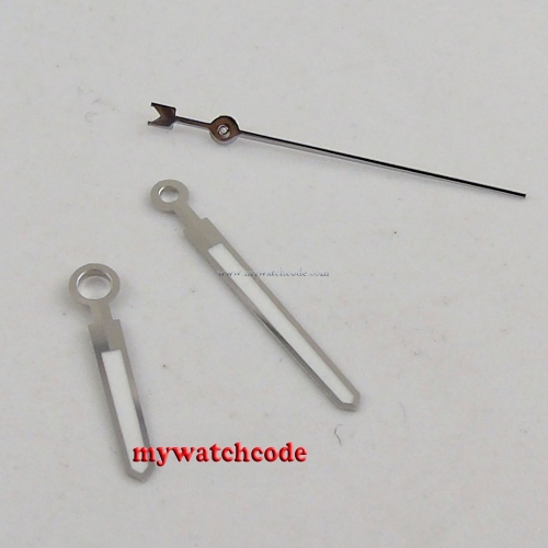 silver watch hands for MIYOTA 8215 821A 8205 movment H34