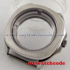 40mm parnis stainless steel Sapphire Crystal Case fit 2824 2836 movement C129