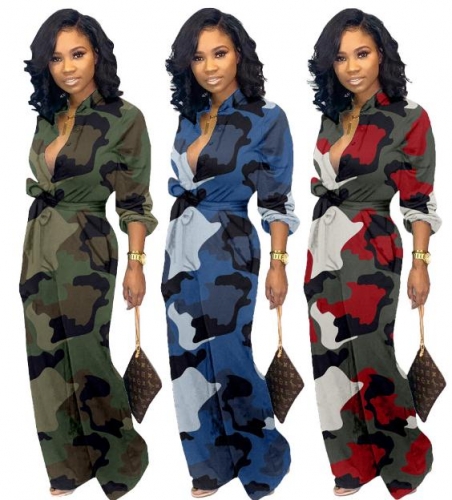 Charming Camouflage jumpsuit