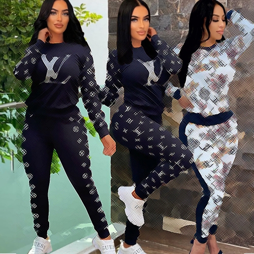 Casual fashion sports two-piece set