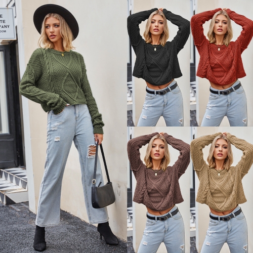 Casual loose knit sweater