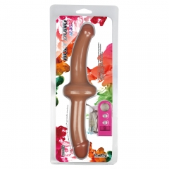 12.5" Holy Dong Vibrating Curved Double Dildo