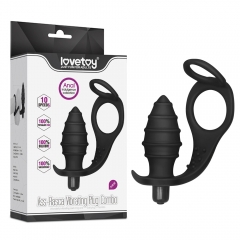 Ass Rasca Vibrating Plug Combo