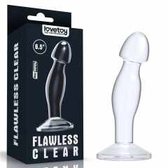 Flawless Clear Prostate Plug 6.5''