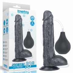 10'' Squirt Extreme Dildo - Black