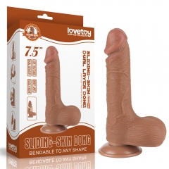 7.5'' Sliding Skin Dual Layer Dong Brown