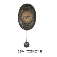 Metal handmade antique hanging clock-Ason