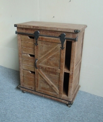 Vintage farm house wooden cabinet