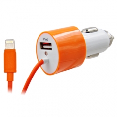 4.2A /3.4A /3.1A Car Charger.with lightning cable.