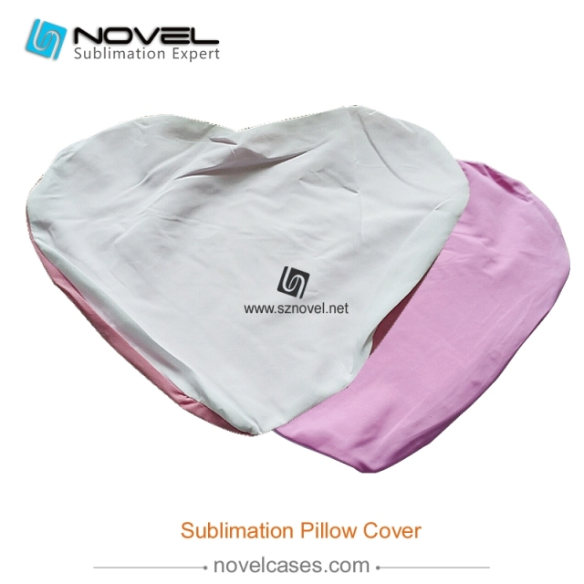 Sublimation Pillow Cover- Heart Shape