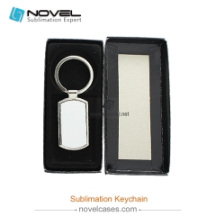 custom design sublimation keychain, Rectangle shape Keyring