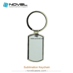 custom design sublimation keychain, Rectangle shape Keyring