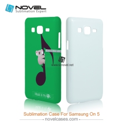 DIY 3D Sublimation plastic Phone case for galaxy on 5