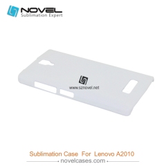 For Lenovo A2010 Blank 3D Sublimation Custom Plastic Cell Phone Back Cover