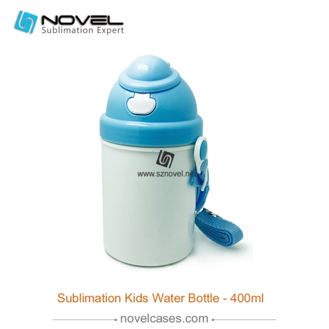Fashionable sublimation custom design kid water bottle,400ml -style 2
